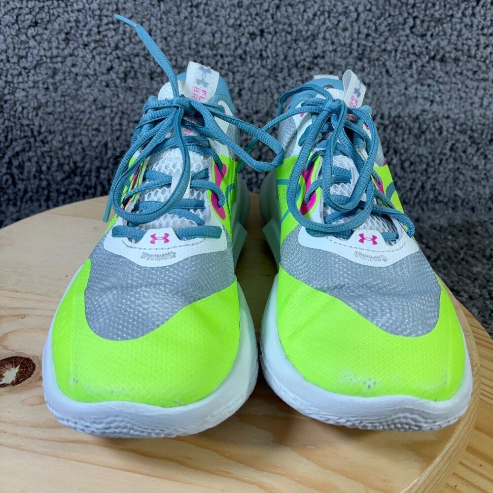 Under Armour Flow Breakthru 3 Basketball Shoe Womens Size 10 Athletic Sneakers - Picture 2 of 7